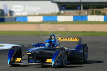 World © Octane Photographic Ltd. FIA Formula E testing Donington Park 10th July 2014. Spark-Renault SRT_01E. e.dams-Renault – Nicolas Prost. Digital Ref : 1032CB1D3363