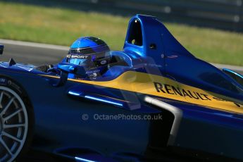 World © Octane Photographic Ltd. FIA Formula E testing Donington Park 10th July 2014. Spark-Renault SRT_01E. e.dams-Renault – Nicolas Prost. Digital Ref : 1032CB1D3363