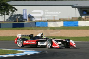 World © Octane Photographic Ltd. FIA Formula E testing Donington Park 10th July 2014. Spark-Renault SRT_01E. Mahindra Racing - Bruno Senna. Digital Ref : 1032CB1D3378