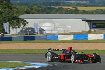 World © Octane Photographic Ltd. FIA Formula E testing Donington Park 10th July 2014. Spark-Renault SRT_01E. Venturi - Nick Heidfeld. Digital Ref : 1032CB1D3387