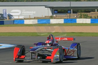 World © Octane Photographic Ltd. FIA Formula E testing Donington Park 10th July 2014. Spark-Renault SRT_01E. Virgin Racing - Sam Bird. Digital Ref : 1032CB1D3407