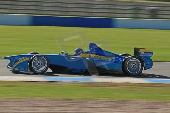 World © Octane Photographic Ltd. FIA Formula E testing Donington Park 10th July 2014. Spark-Renault SRT_01E. e.dams-Renault – Nicolas Prost. Digital Ref : 1032CB1D3456