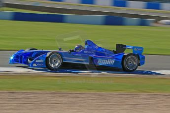 World © Octane Photographic Ltd. FIA Formula E testing Donington Park 10th July 2014. Spark-Renault SRT_01E. Amlin Aguri - Katherine Legge. Digital Ref : 1032CB1D3484