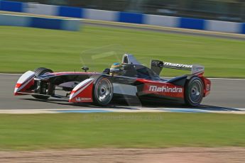 World © Octane Photographic Ltd. FIA Formula E testing Donington Park 10th July 2014. Mahindra Racing - Bruno Senna. Digital Ref : 1032CB1D3511