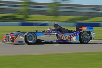 World © Octane Photographic Ltd. FIA Formula E testing Donington Park 10th July 2014. Spark-Renault SRT_01E. Virgin Racing - Sam Bird. Digital Ref : 1032CB1D3602