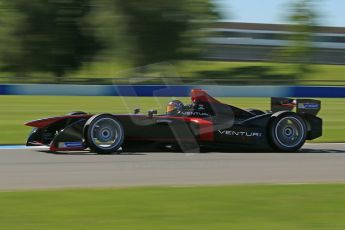 World © Octane Photographic Ltd. FIA Formula E testing Donington Park 10th July 2014. Spark-Renault SRT_01E. Venturi - Nick Heidfeld. Digital Ref : 1032CB1D3647