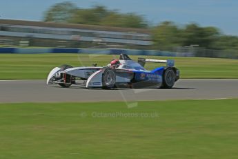 World © Octane Photographic Ltd. FIA Formula E testing Donington Park 10th July 2014. Spark-Renault SRT_01E. Andretti Autosport - Franck Montagny. Digital Ref : 1032CB1D3669