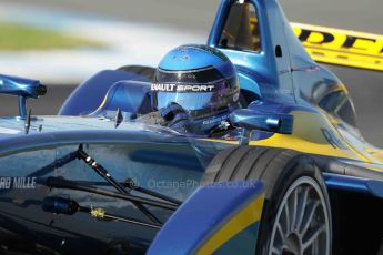 World © Octane Photographic Ltd. FIA Formula E testing Donington Park 10th July 2014. Spark-Renault SRT_01E. e.dams-Renault – Nicolas Prost. Digital Ref : 1032CB1D3969