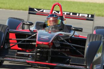 World © Octane Photographic Ltd. FIA Formula E testing Donington Park 10th July 2014. Spark-Renault SRT_01E. Venturi - Nick Heidfeld. Digital Ref : 1032CB1D3983