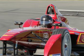 World © Octane Photographic Ltd. FIA Formula E testing Donington Park 10th July 2014. Spark-Renault SRT_01E. China Racing - Jerome D'Ambrosio. Digital Ref : 1032CB1D3995