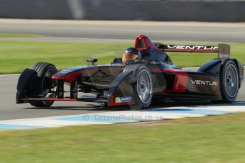 World © Octane Photographic Ltd. FIA Formula E testing Donington Park 10th July 2014. Spark-Renault SRT_01E. Venturi - Nick Heidfeld. Digital Ref : 1032CB1D4173