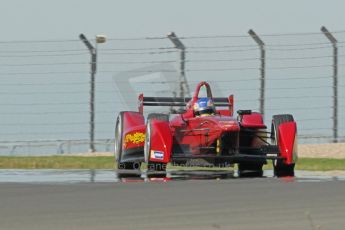 World © Octane Photographic Ltd. FIA Formula E testing Donington Park 10th July 2014. Spark-Renault SRT_01E. China Racing - Juan Manuel Lopez. Digital Ref : 1032CB1D4185