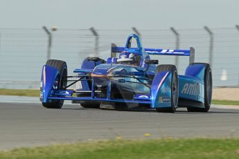 World © Octane Photographic Ltd. FIA Formula E testing Donington Park 10th July 2014. Spark-Renault SRT_01E. Amlin Aguri - Fabio Leimer. Digital Ref : 1032CB1D4223