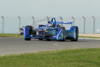 World © Octane Photographic Ltd. FIA Formula E testing Donington Park 10th July 2014. Spark-Renault SRT_01E. Amlin Aguri - Fabio Leimer. Digital Ref : 1032CB1D4224