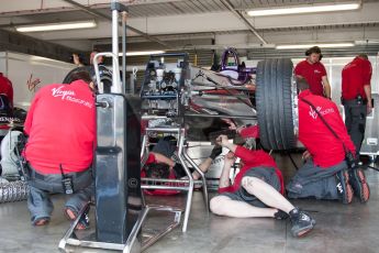 World © MountersPhotography/OctanePhotos.co.uk. FIA Formula E testing Donington Park 9th July 2014. Spark-Renault SRT_01E. Virgin Racing - Sam Bird. Digital Ref : 1031JM1D0004