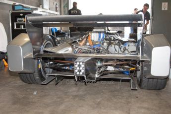 World © MountersPhotography/OctanePhotos.co.uk. FIA Formula E testing Donington Park 9th July 2014. Spark-Renault SRT_01E. Development car - Juan Manuel Lopez. Digital Ref : 1031JM1D0012
