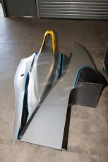 World © MountersPhotography/OctanePhotos.co.uk. FIA Formula E testing Donington Park 9th July 2014. Spark-Renault SRT_01E. Development car - Juan Manuel Lopez. Digital Ref : 1031JM1D0014