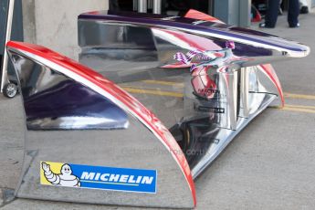 World © MountersPhotography/OctanePhotos.co.uk. FIA Formula E testing Donington Park 9th July 2014. Spark-Renault SRT_01E (Bellie). Virgin Racing - Sam Bird. Digital Ref : 1031JM1D0016