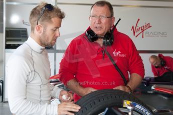 World © MountersPhotography/OctanePhotos.co.uk. FIA Formula E testing Donington Park 9th July 2014. Spark-Renault SRT_01E. Virgin Racing - Sam Bird. Digital Ref : 1031JM1D0017