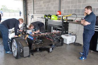 World © MountersPhotography/OctanePhotos.co.uk. FIA Formula E testing Donington Park 9th July 2014. Spark-Renault SRT_01E. Dragon Racing - Oriol Servia. Digital Ref : 1031JM1D0030