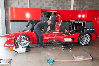 World © MountersPhotography/OctanePhotos.co.uk. FIA Formula E testing Donington Park 9th July 2014. Spark-Renault SRT_01E. Audi Sport ABT - Daniel Abt. Digital Ref : 1031JM1D0032