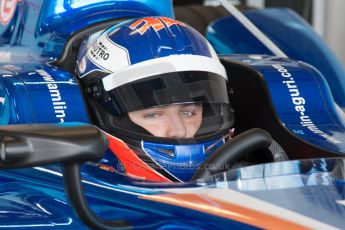 World © MountersPhotography/OctanePhotos.co.uk. FIA Formula E testing Donington Park 9th July 2014. Spark-Renault SRT_01E. Amlin Aguri – Fabio Leimer. Digital Ref : 1031JM1D0057