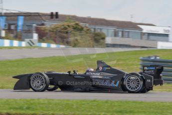World © MountersPhotography/OctanePhotos.co.uk. FIA Formula E testing Donington Park 9th July 2014. Spark-Renault SRT_01E. TrulliGP - Jarno Trulli. Digital Ref : 1031JM1D0149