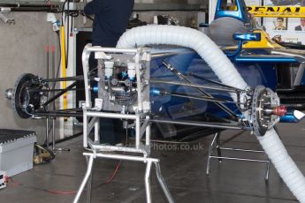 World © MountersPhotography/OctanePhotos.co.uk. FIA Formula E testing Donington Park 9th July 2014. Spark-Renault SRT_01E. e.dams-Renault. Digital Ref : 1031JM1D0296