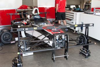 World © MountersPhotography/OctanePhotos.co.uk. FIA Formula E testing Donington Park 9th July 2014. Spark-Renault SRT_01E. Mahindra Racing - Bruno Senna. Digital Ref : 1031JM1D0299