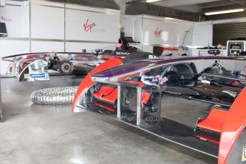 World © MountersPhotography/OctanePhotos.co.uk. FIA Formula E testing Donington Park 9th July 2014. Spark-Renault SRT_01E. Virgin Racing (Bellie) - Sam Bird. Digital Ref : 1031JM1D0300