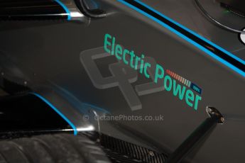 World © MountersPhotography/OctanePhotos.co.uk. FIA Formula E testing Donington Park 9th July 2014. Spark-Renault SRT_01E. Development car. Digital Ref : 1031JM1D0316