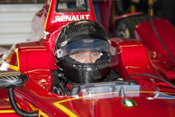 World © MountersPhotography/OctanePhotos.co.uk. FIA Formula E testing Donington Park 9th July 2014. Spark-Renault SRT_01E. China Racing – Jerome d’Ambrosio. Digital Ref : 1031JM1D9942