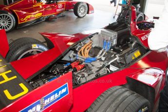 World © MountersPhotography/OctanePhotos.co.uk. FIA Formula E testing Donington Park 9th July 2014. Spark-Renault SRT_01E. China Racing – Jerome d’Ambrosio. Digital Ref : 1031JM1D9945