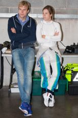 World © MountersPhotography/OctanePhotos.co.uk. FIA Formula E testing Donington Park 9th July 2014. Spark-Renault SRT_01E. TrulliGP – Michela Cerruti. Digital Ref : 1031JM1D9968