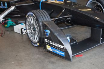 World © MountersPhotography/OctanePhotos.co.uk. FIA Formula E testing Donington Park 9th July 2014. Spark-Renault SRT_01E. TrulliGP – Michela Cerruti. Digital Ref : 1031JM1D9974