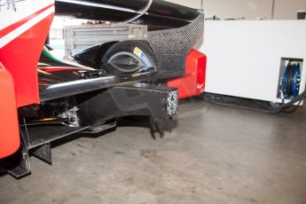 World © MountersPhotography/OctanePhotos.co.uk. FIA Formula E testing Donington Park 9th July 2014. Spark-Renault SRT_01E. Mahindra Racing - Bruno Senna. Digital Ref : 1031JM1D9988