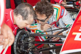 World © MountersPhotography/OctanePhotos.co.uk. FIA Formula E testing Donington Park 9th July 2014. Spark-Renault SRT_01E. Mahindra Racing - Bruno Senna. Digital Ref : 1031JM1D9992