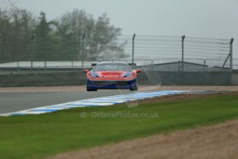 World © Octane Photographic Ltd. Donington Park General testing, Thursday 24th April 2014. Ferrari 458 Italia - F.F.Corse. Digital Ref : 0913lb1d8573