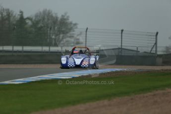 World © Octane Photographic Ltd. Donington Park General testing, Thursday 24th April 2014. Jeremy and Andrew Ferguson - Radical SR3 RS. Digital Ref : 0913lb1d8588