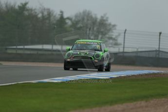 World © Octane Photographic Ltd. Donington Park General testing, Thursday 24th April 2014. Neal Newstead - Mini Cooper John Cooper Works (JCW) - Oakfield Motorsport, Mini Challenge. Digital Ref : 0913lb1d8594