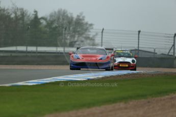 World © Octane Photographic Ltd. Donington Park General testing, Thursday 24th April 2014. Ferrari 458 Italia - FF Corse. Digital Ref : 0913lb1d8601