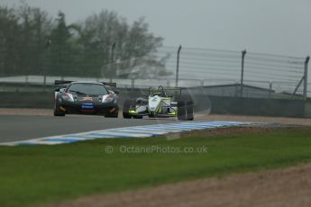 World © Octane Photographic Ltd. Donington Park General testing, Thursday 24th April 2014. F3 Cup – Chris Dittmann Racing – Tony Bishop, Dallara F306 and McLaren MP4-13 GT3. Digital Ref : 0913lb1d8622