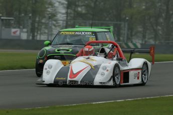 World © Octane Photographic Ltd. Donington Park General testing, Thursday 24th April 2014. David Evans - Radical SR3 RS and Steve Cocker - Mini Cooper John Cooper Works (JCW) - Oakfield Motorsport, Mini Cahllenge. Digital Ref : 0913lb1d8757