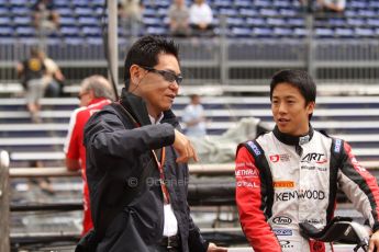 World © Octane Photographic Ltd. Thursday 22nd May 2014. GP2 Practice – Monaco, Monte Carlo. Takuya Izawa - ART Grand Prix. Digital Ref : 0959CB7D2073