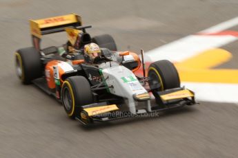 World © Octane Photographic Ltd. Thursday 22nd May 2014. GP2 Practice – Monaco, Monte Carlo. Daniel Abt - Hilmer Motorsport. Digital Ref: 0959CB7D2194