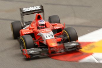 World © Octane Photographic Ltd. Thursday 22nd May 2014. GP2 Practice – Monaco, Monte Carlo. Rene Binder - Arden International. Digital Ref : 0959CB7D2247