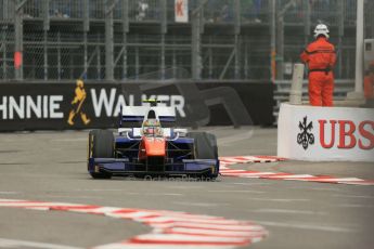 World © Octane Photographic Ltd. Thursday 22nd May 2014. GP2 Practice – Monaco, Monte Carlo. Johnny Cecotto - Trident. Digital Ref : 0959LB1D4088