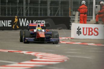 World © Octane Photographic Ltd. Thursday 22nd May 2014. GP2 Practice – Monaco, Monte Carlo. Sergio Canamasas - Trident. Digital Ref : 0959LB1D4107