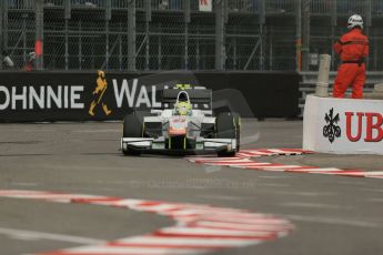 World © Octane Photographic Ltd. Thursday 22nd May 2014. GP2 Practice – Monaco, Monte Carlo. Kimiya Sato - Campos Racing. Digital Ref : 0959LB1D4112