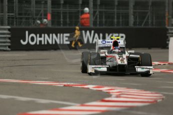 World © Octane Photographic Ltd. Thursday 22nd May 2014. GP2 Practice – Monaco, Monte Carlo. Simon Trummer - Rapax. Digital Ref : 0959LB1D4132